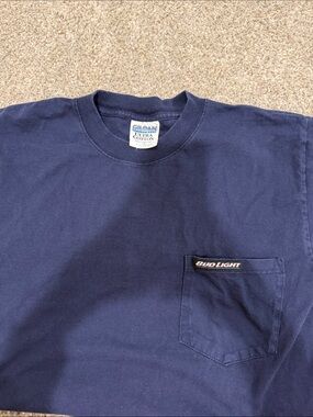 Vintage Bud Light Pocket T-Shirt